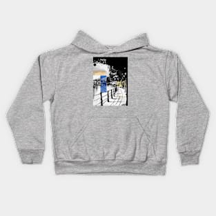 Promenade with figure Kids Hoodie